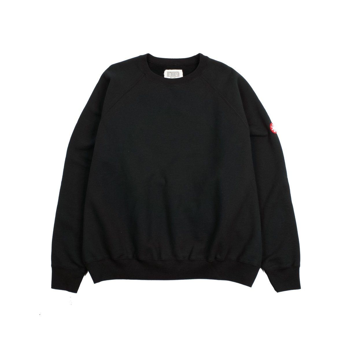 Cav Empt IDEE FIXE BIG CREW NECK - BLACK | Garmentory