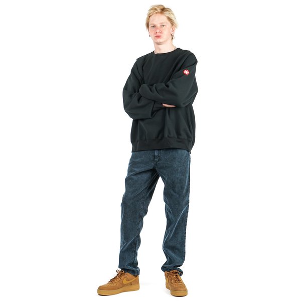 Cav Empt IDEE FIXE BIG CREW NECK - BLACK | Garmentory
