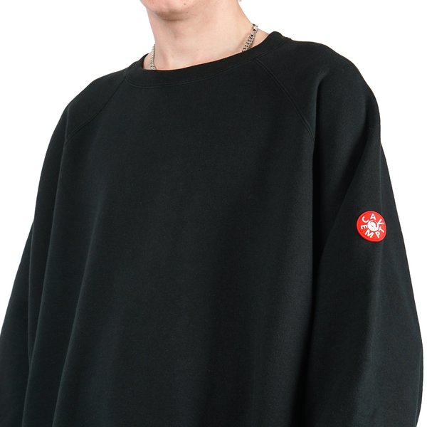 Cav Empt IDEE FIXE BIG CREW NECK - BLACK | Garmentory