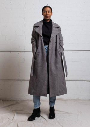 Just Female Kenza Coat - Mini Hound | Garmentory