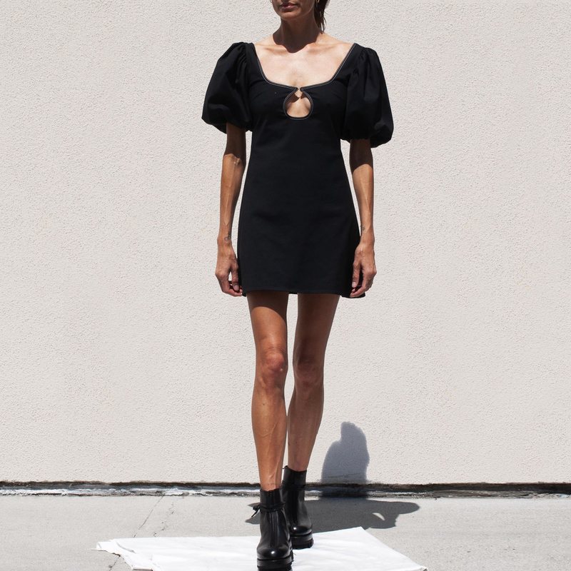 georgia alice black mini dress Mia - Gatsby Flapper - 1920s