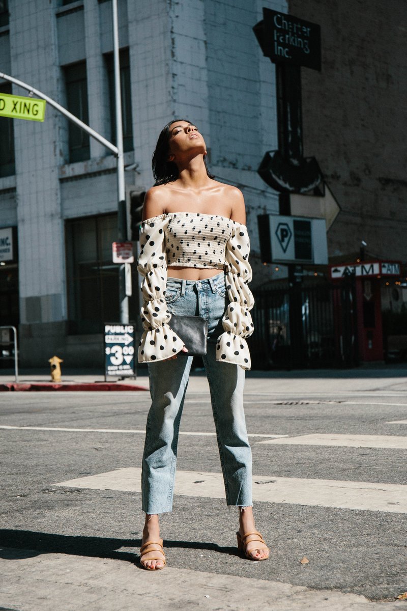 BETWEEN TEN Jodie Top - Polka Dot