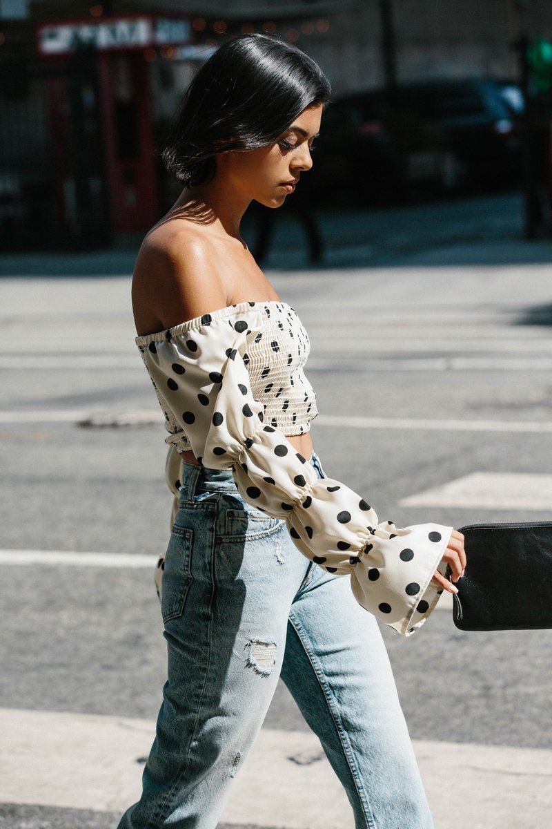 BETWEEN TEN Jodie Top - Polka Dot