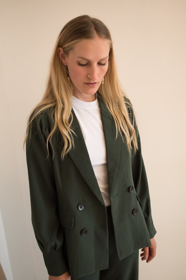 Just Female Etna Blazer - Dark Green Just Female Etna Blazer - Dark Green