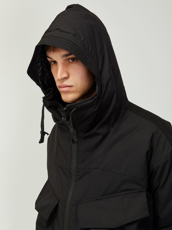 Monitaly★Cropped Expedition Jacket モニタリー Monitaly Cropped Expedition Jacket - Black | Garmentory