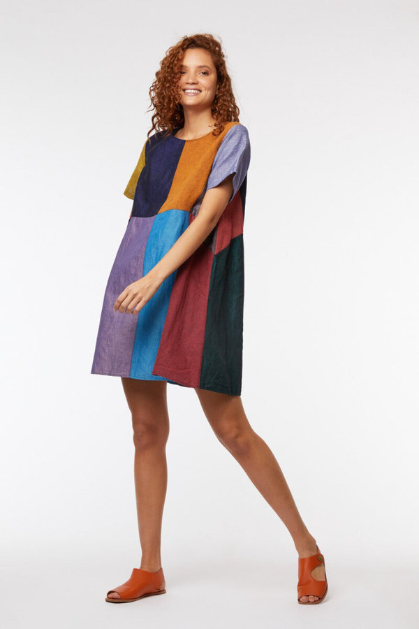 Gorman Splice Dress - Colorblock 