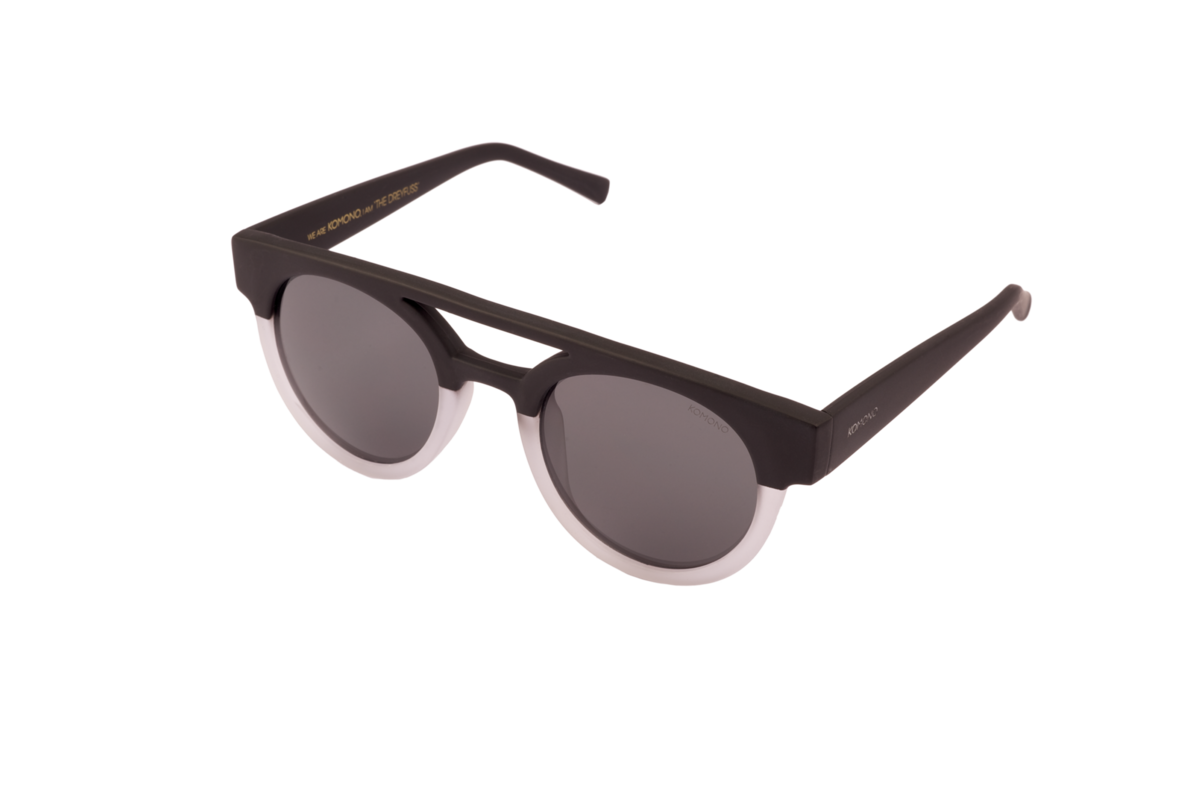 KOMONO Dreyfuss Matte Black/Transparent | Garmentory display picture 1