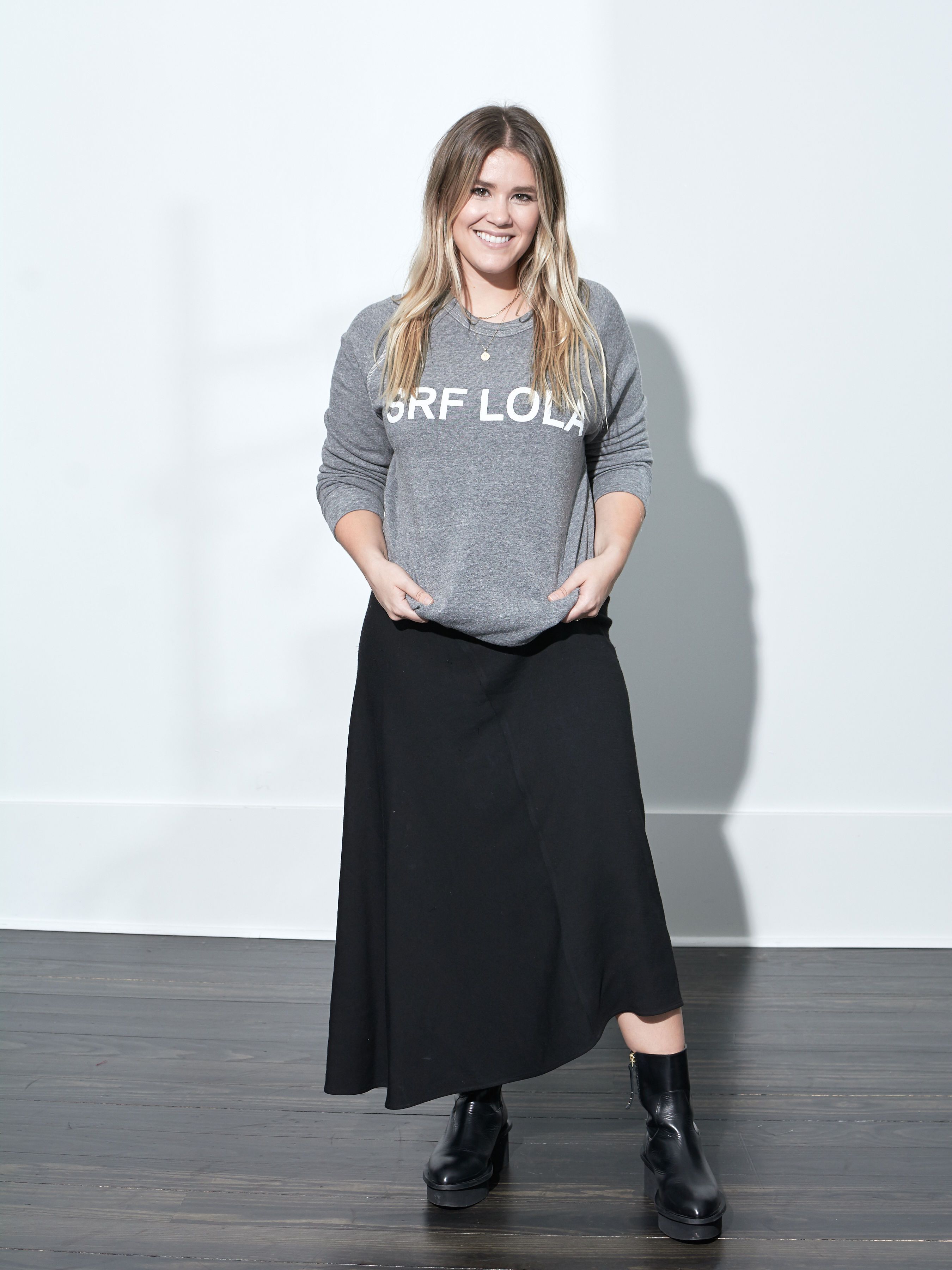 Heidi Merrick x LOLA SRF Crewneck Sweatshirt Grey