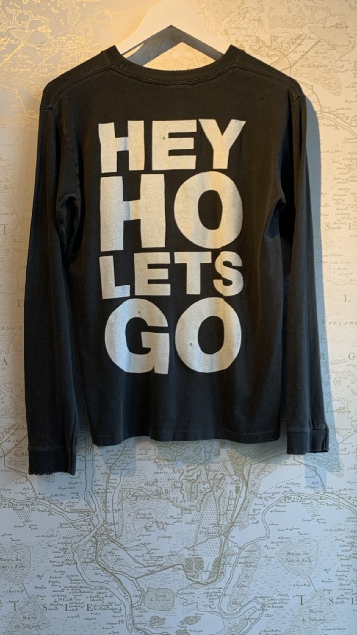 Made Worn Ramones Hey Ho Tee - Faded Black - Image 2 of 4