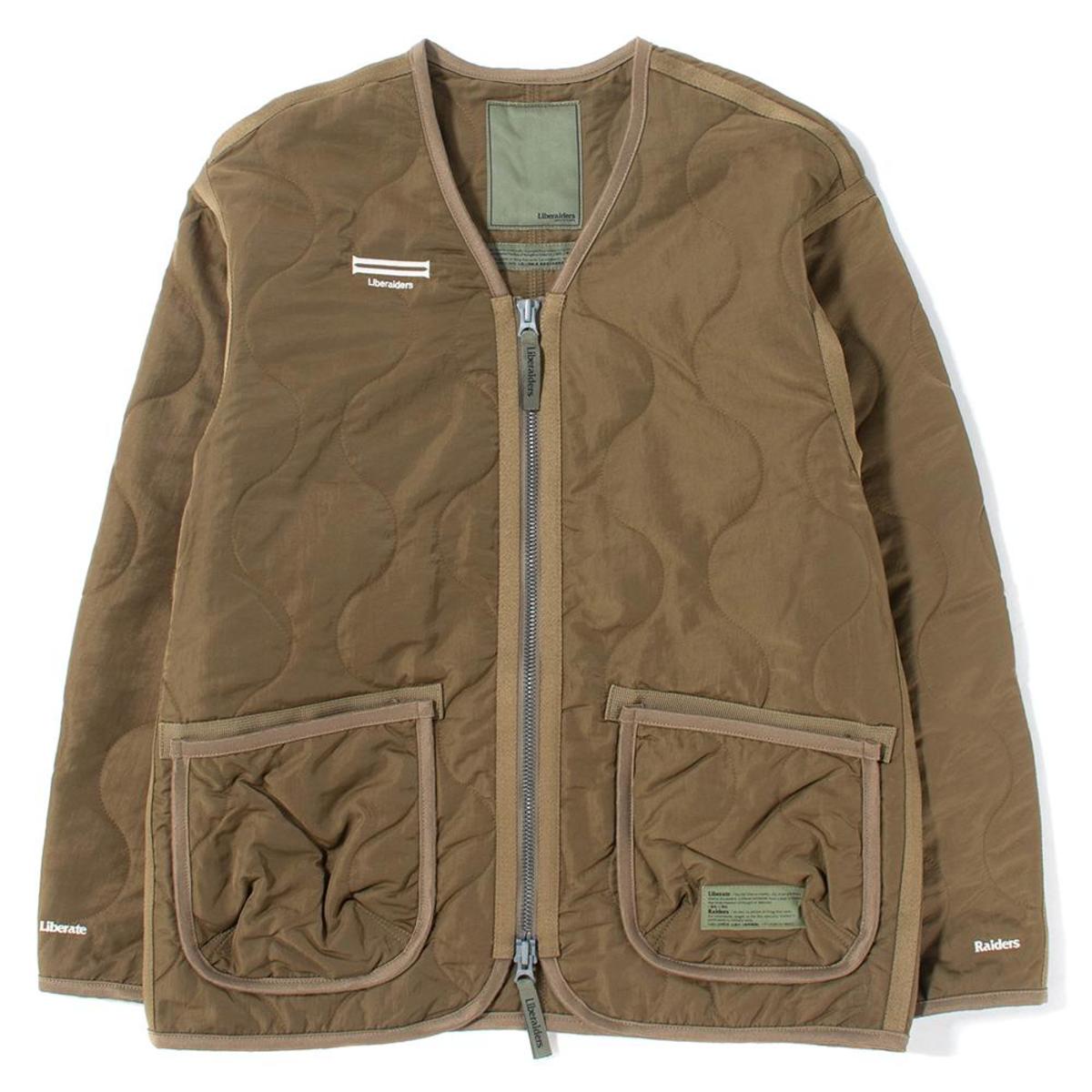 Liberaiders Quilted Jacket - Olive | Garmentory
