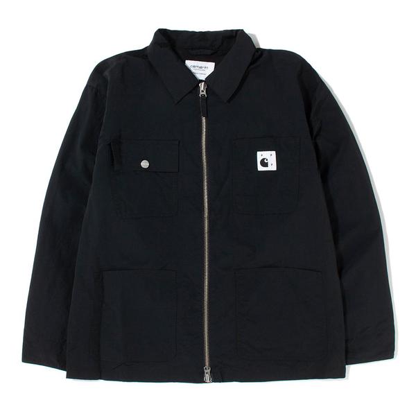 Pop Trading Company x Carhartt WIP Michigan Chore Coat - Black