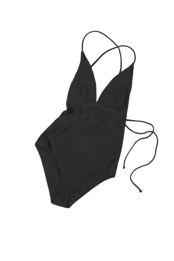 Kowtow Triangle One Piece Swimsuit - Black Kowtow Triangle One Piece Swimsuit - Black