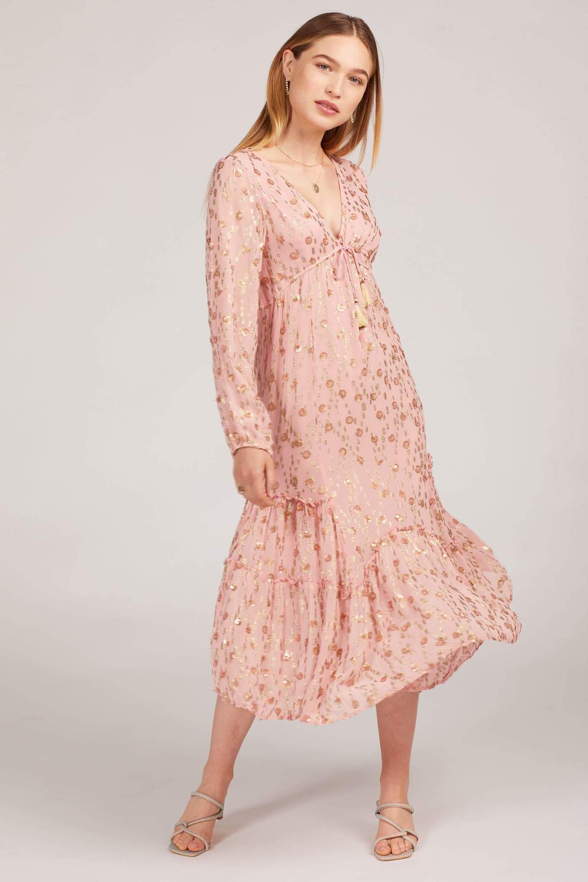 Free People Celina Maxi Dress - Pink | Garmentory