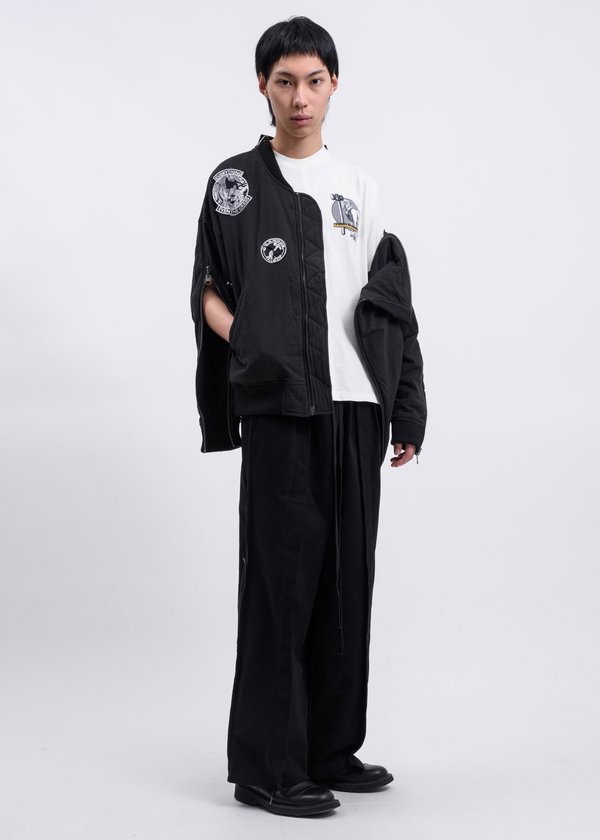 Komakino Peel Reversible MA-1 - Black | Garmentory