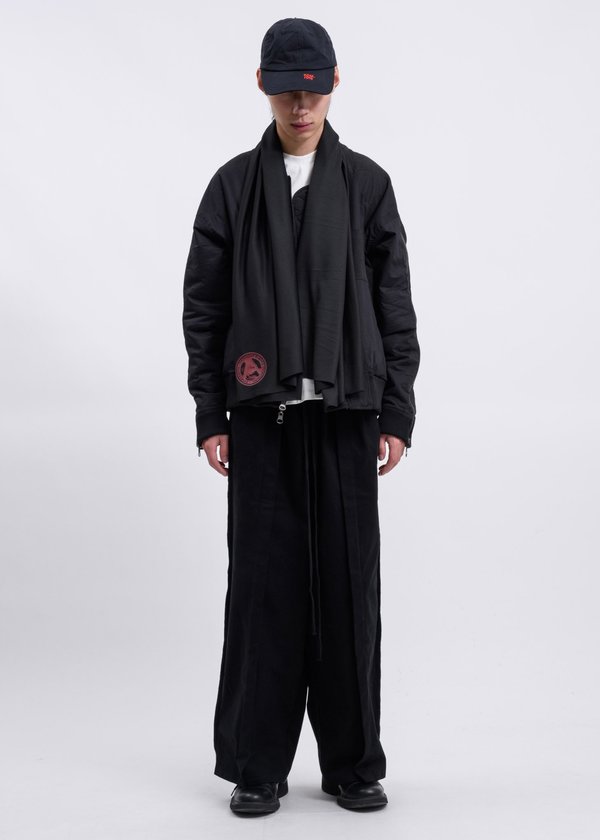 Komakino Peel Reversible MA-1 - Black | Garmentory