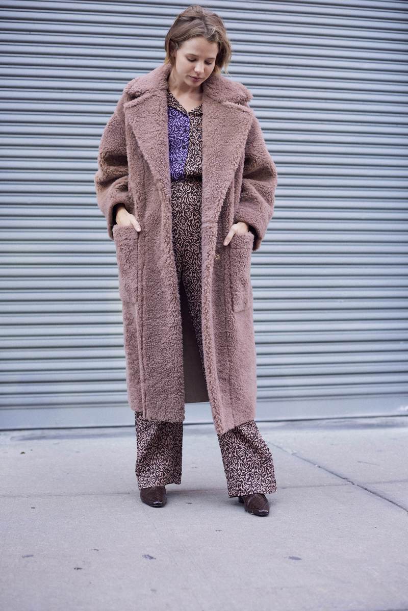Imogen Coat Rose main image 0