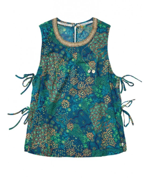 Maison Scotch Side Tie Tank Maison Scotch Side Tie Tank