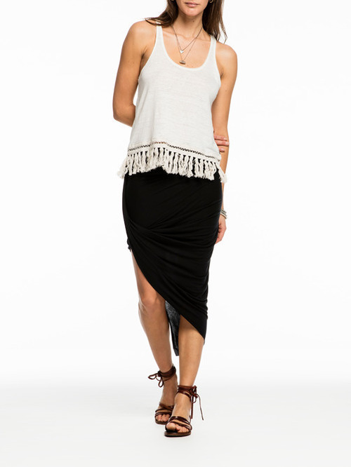 Maison Scotch Twisted Jersey Skirt Maison Scotch Twisted Jersey Skirt