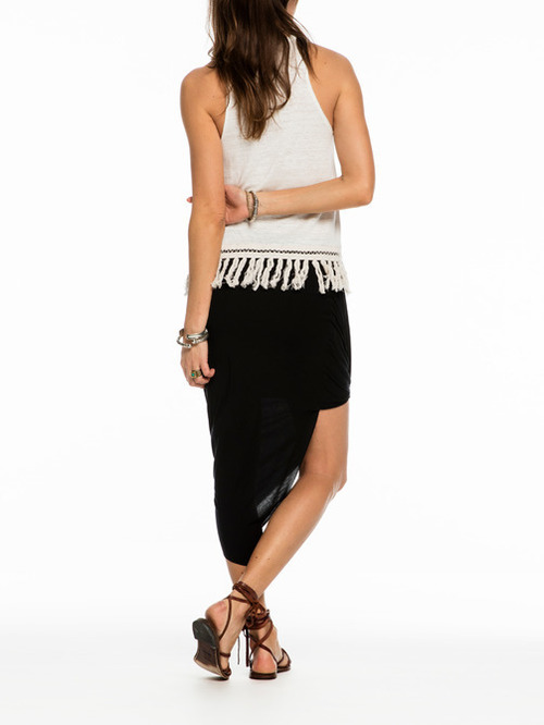 Maison Scotch Twisted Jersey Skirt Maison Scotch Twisted Jersey Skirt