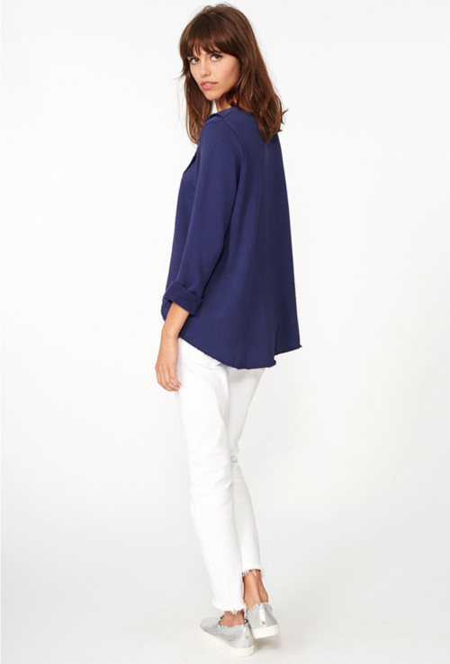 Philanthropy Poppy Petal Front Sweat Philanthropy Poppy Petal Front Sweat