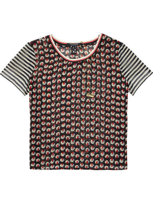 Mixed Print Top Mixed Print Top