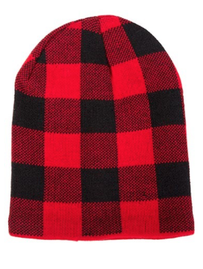 Buffalo Plaid Fleece Lined Beanie Buffalo Plaid Fleece Lined Beanie