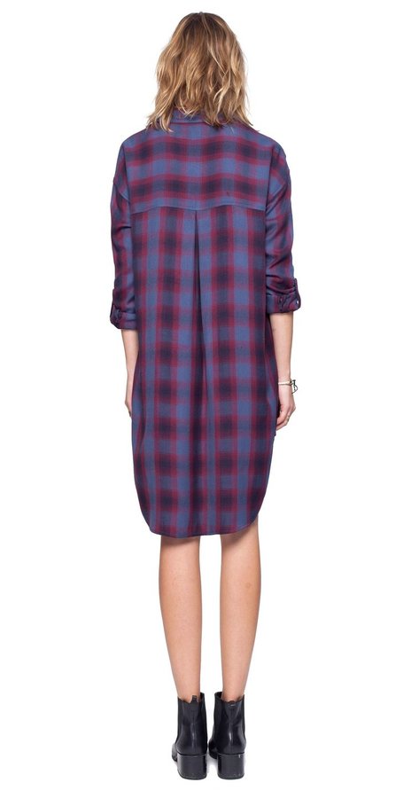 Voyage Plaid Shirt Dress Voyage Plaid Shirt Dress