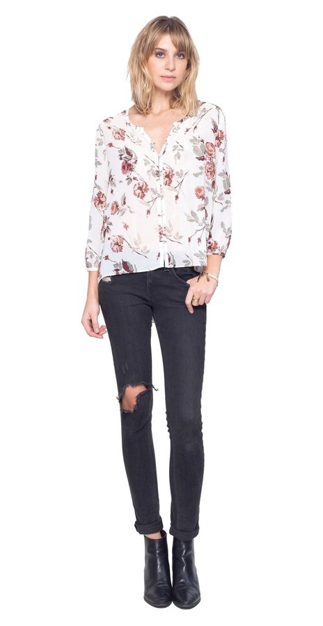 Cave Floral Top Cave Floral Top
