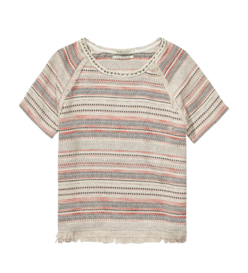 Beaded Collar Fringe Top Beaded Collar Fringe Top