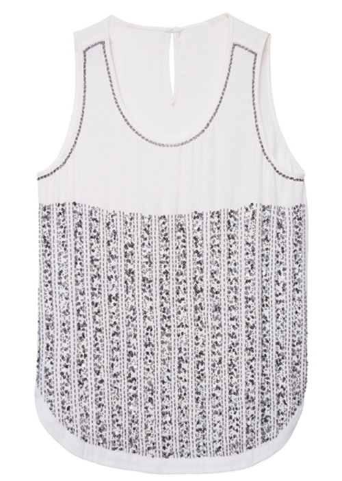 Sequin Stripe Top Sequin Stripe Top