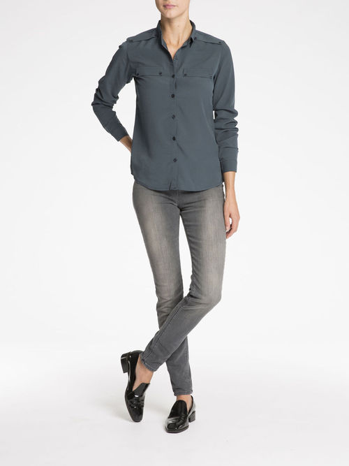 Silky Button Up Silky Button Up