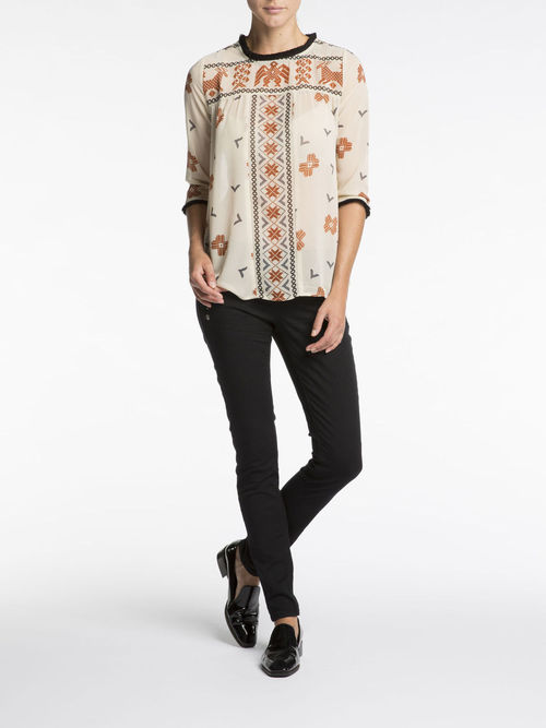 Sheer Fringe Tunic Sheer Fringe Tunic