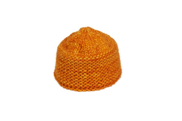 Clyde Knit Cossack hat - Marigold Clyde Knit Cossack hat - Marigold
