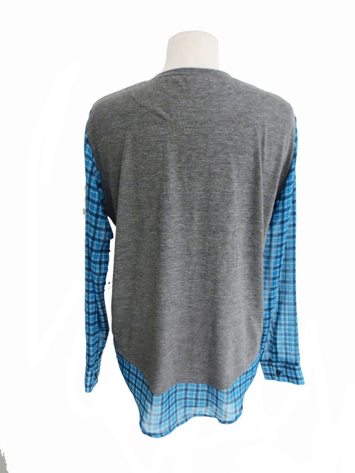 Plaid Sleeve Top Plaid Sleeve Top