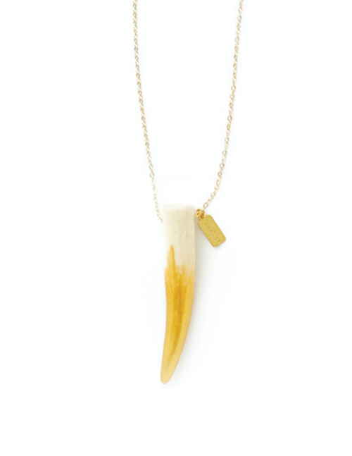 Tess + Tricia Ombre Antler Tip Necklace Tess + Tricia Ombre Antler Tip Necklace