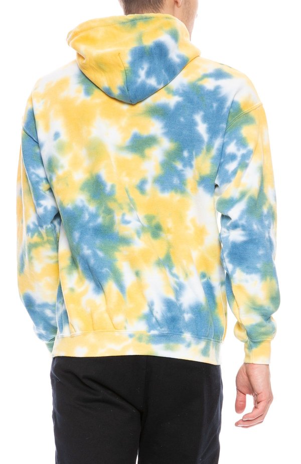 ORIGINAL PAPERBACKS Bayside Tie Dye Hoodie Blue/Yellow