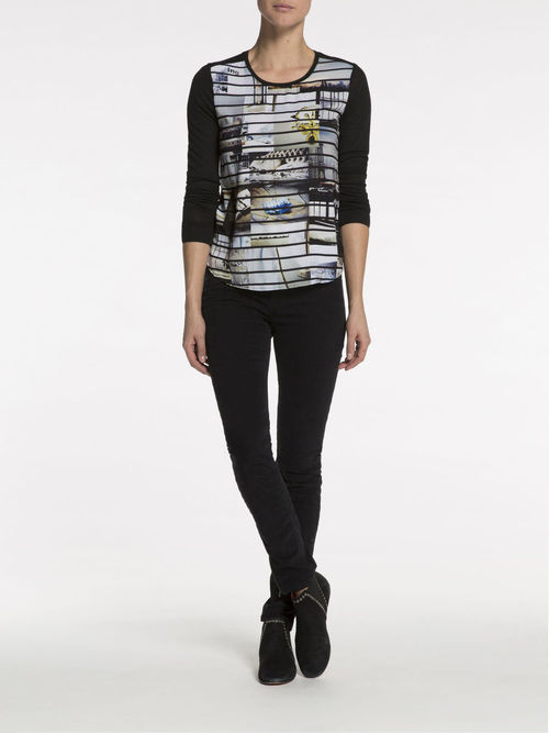 Silky Front Photo Tee Silky Front Photo Tee