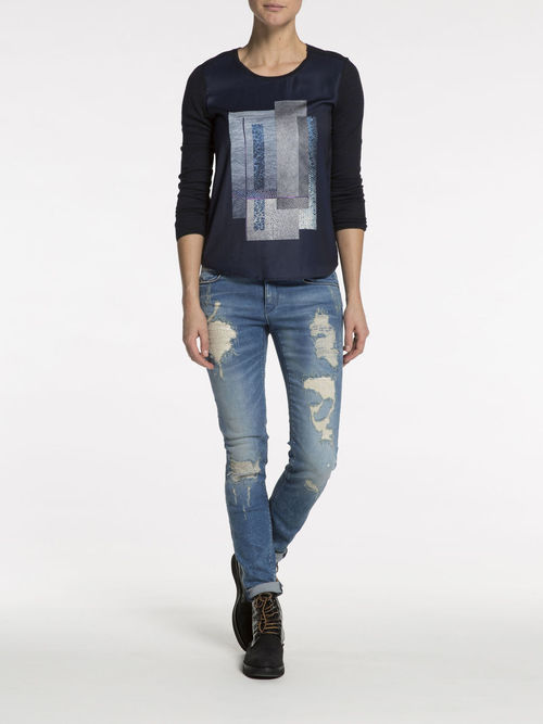 Silky Front Photo Tee Silky Front Photo Tee