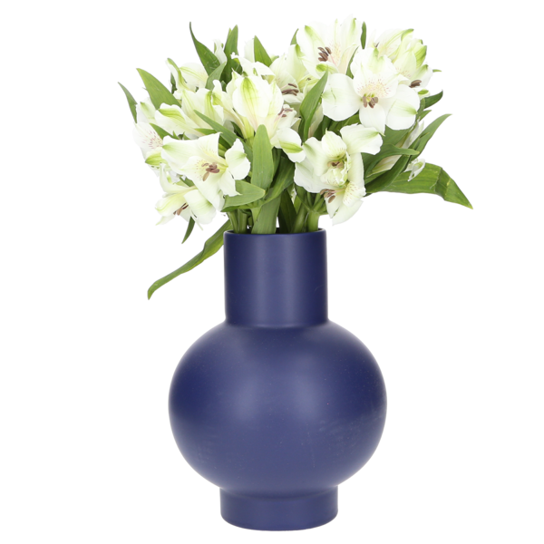 Raawii Large Strøm Vase - blue Raawii Large Strøm Vase - blue