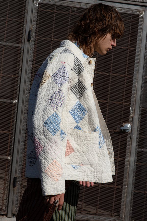 BODE Quilted Workwear Jacket - Multicolor BODE Quilted Workwear Jacket - Multicolor