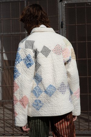 BODE Quilted Workwear Jacket - Multicolor BODE Quilted Workwear Jacket - Multicolor