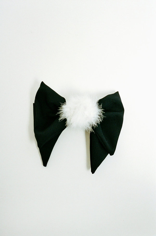 WALD Maria Callas Hair Bow - Black WALD Maria Callas Hair Bow - Black