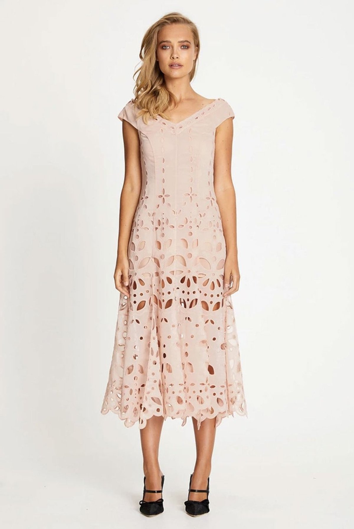 alice mccall baudelaire midi dress knee length dresses for ladies Alice McCall Baudelaire Midi Dress In White