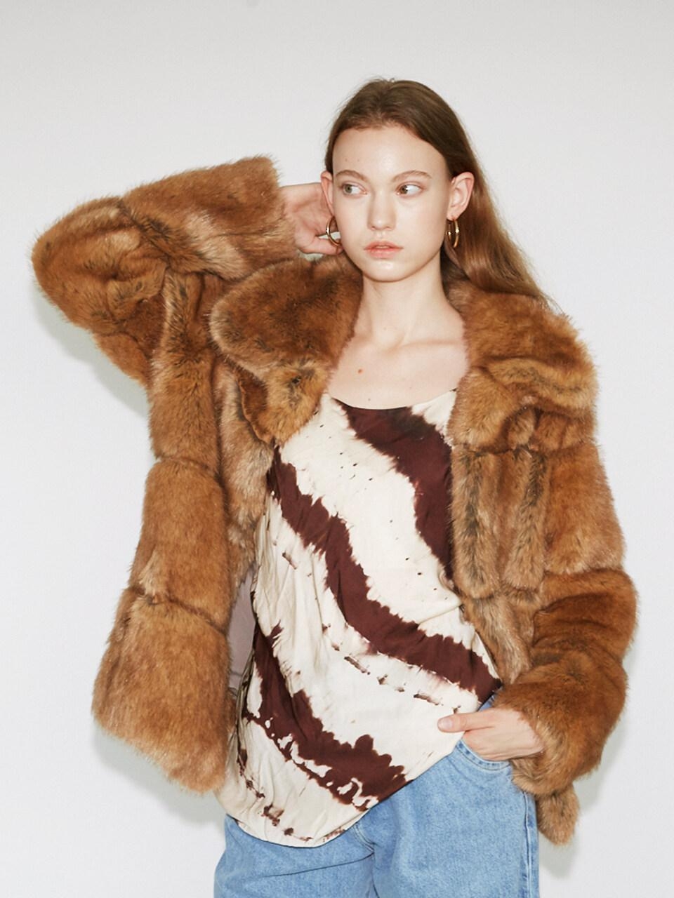 MOLLIOLLI|^|Olla Eco Fur Coat
