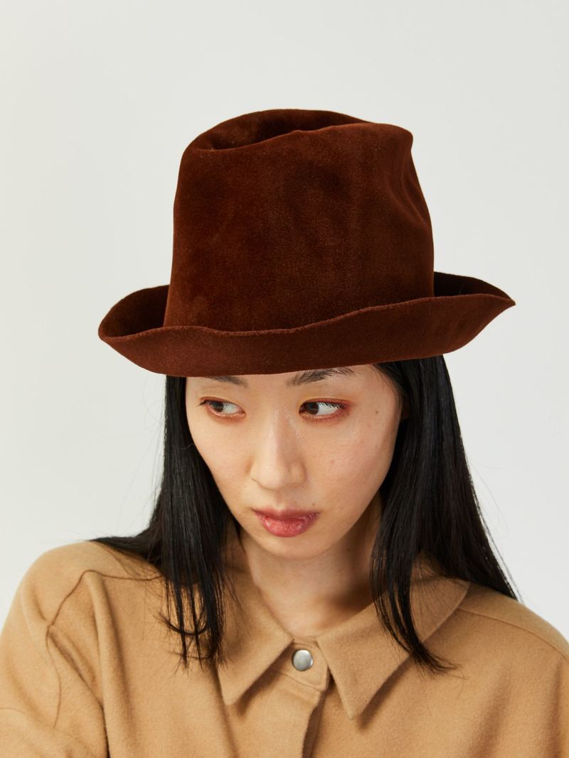 Reinhard Plank Artista Hat - Chocolate | Garmentory
