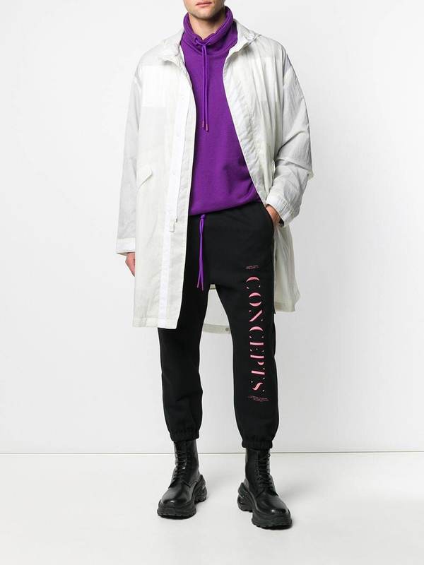 Men's HELMUT LANG Parachute Parka - white Men's HELMUT LANG Parachute Parka - white