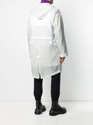 Men's HELMUT LANG Parachute Parka - white Men's HELMUT LANG Parachute Parka - white