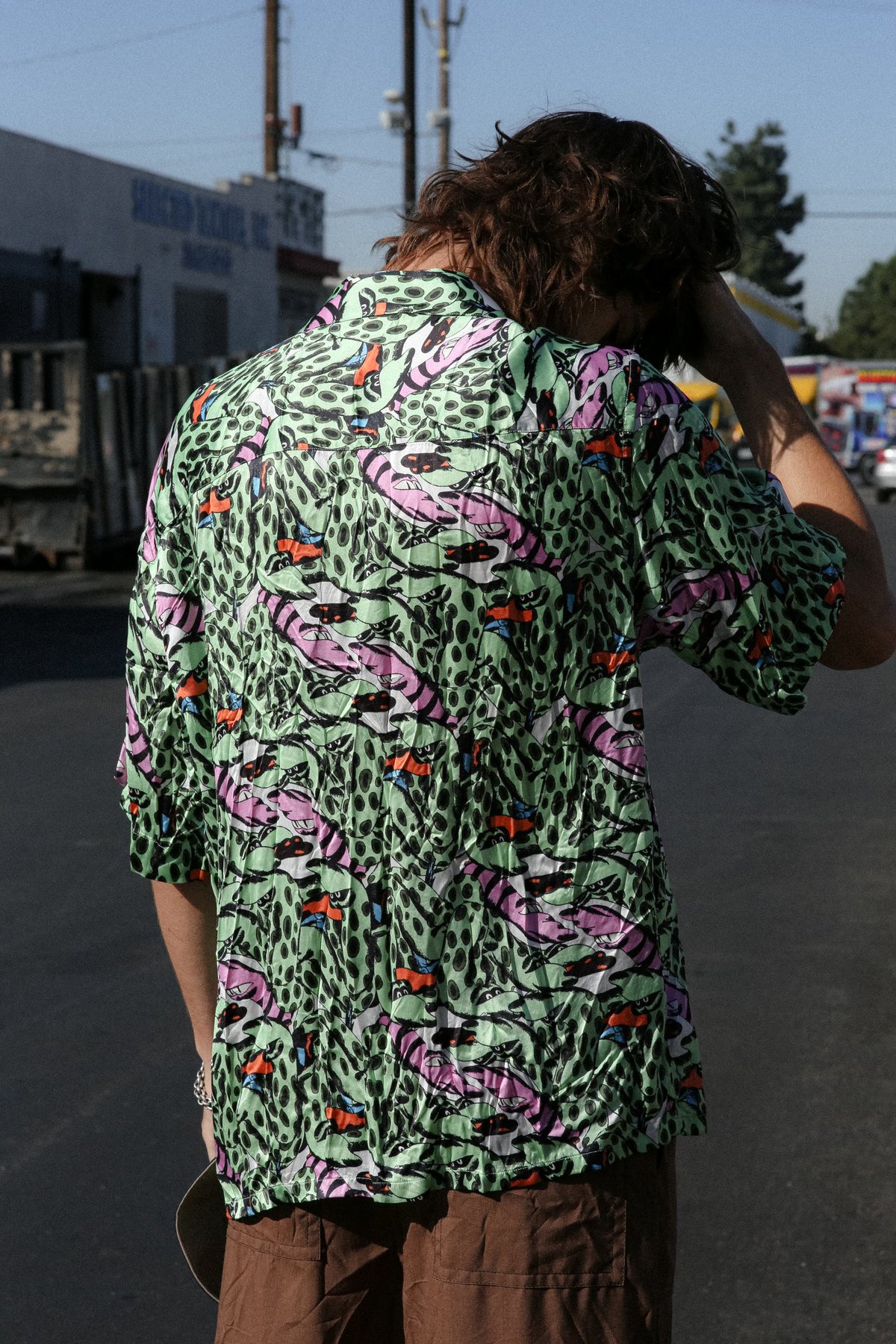 Marni Bruno Bozzetto Silky Shirt - Snake Print | Garmentory