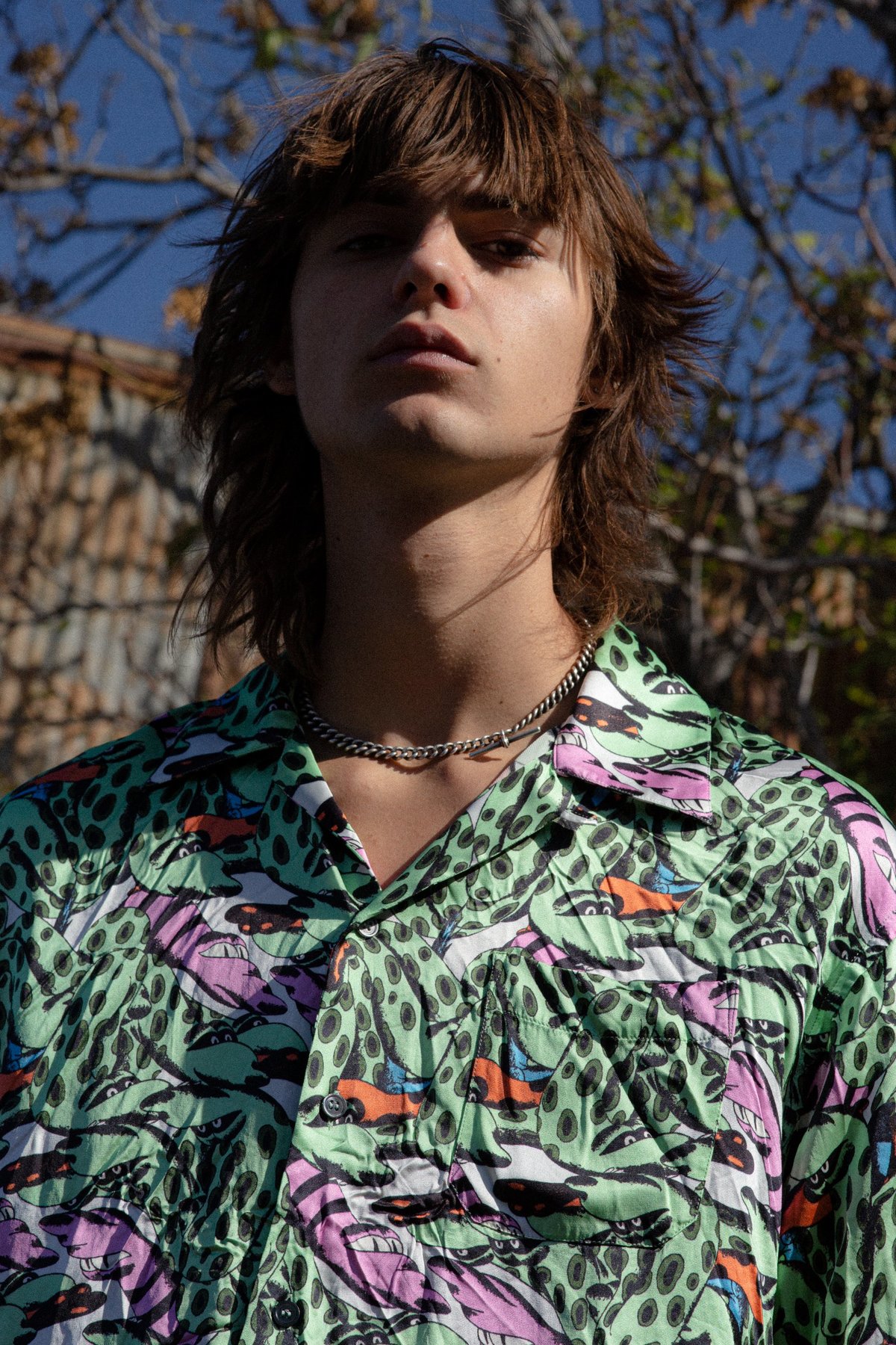 Marni Bruno Bozzetto Silky Shirt - Snake Print | Garmentory