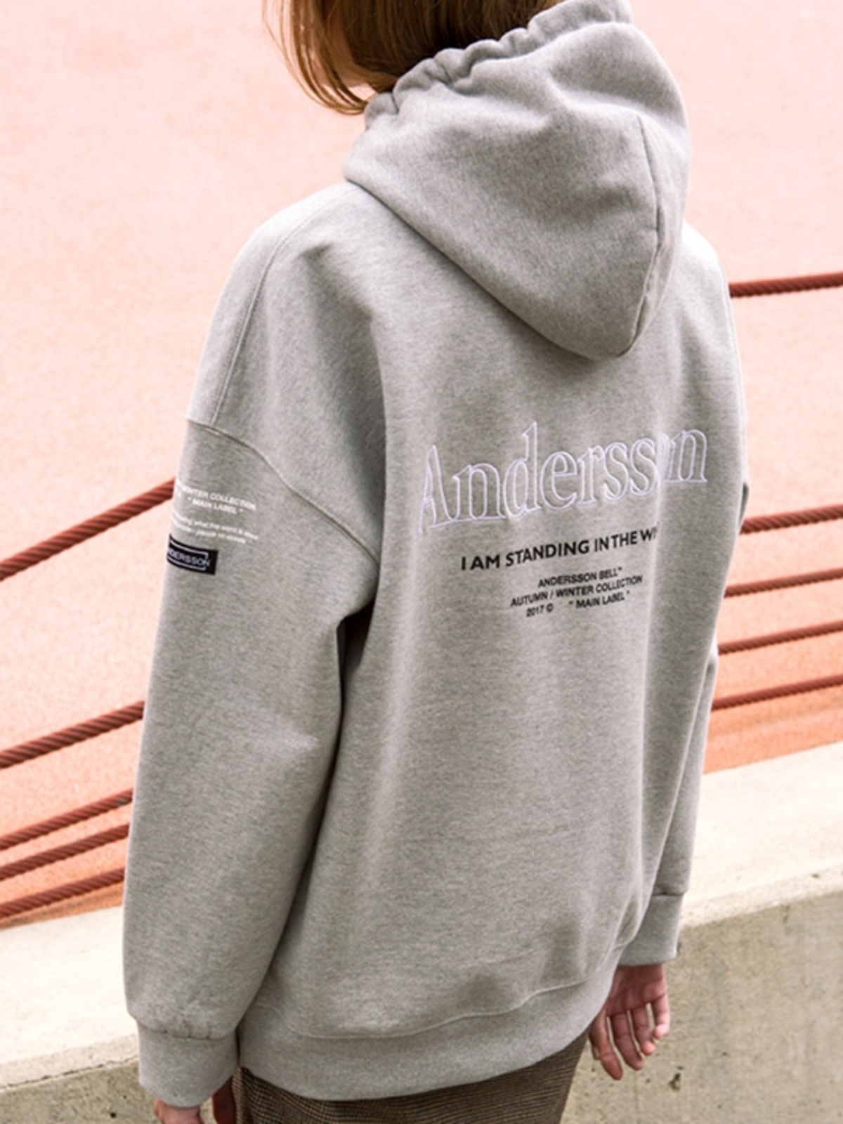 パーカー・フーディ [ANDERSSON BELL] LACE-UP ANORAK HOODIE atb1141m Designer fashion, Seoul-fully created | W Concept